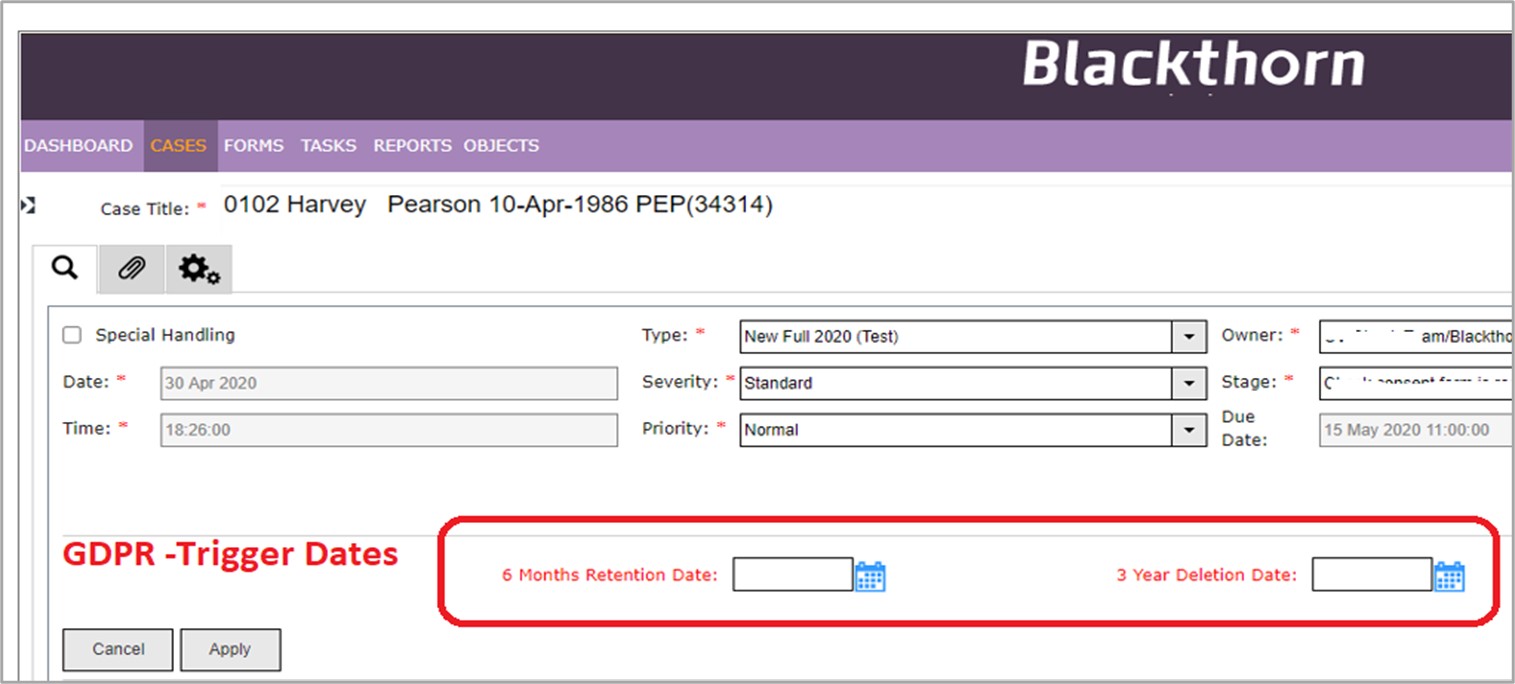  Background Screening Case Management